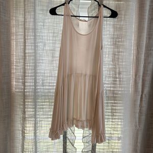 Altar’d State white ruffled long tank